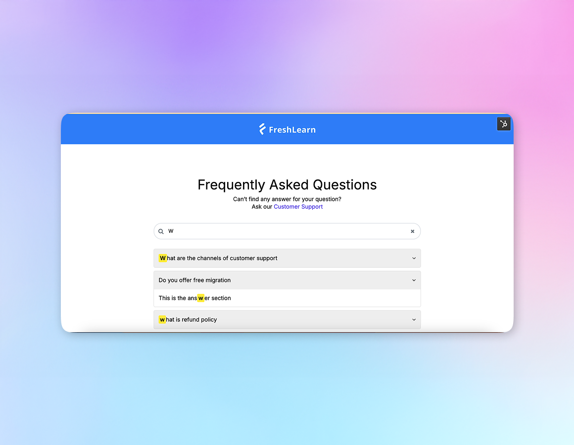 The FAQ Accordion Module  is a dynamic, user-friendly solution enabling visitors to easily navigate.