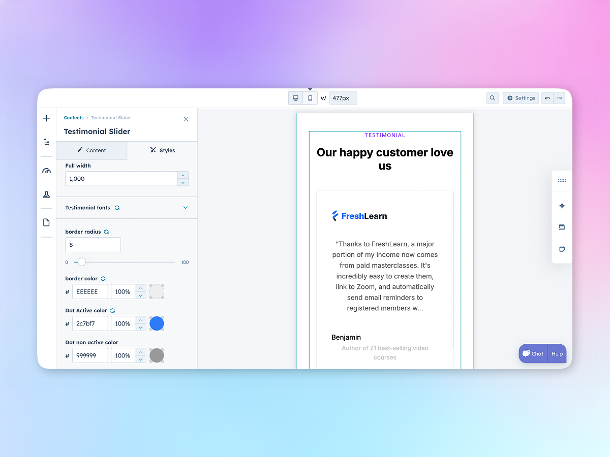 Fully Responsive Design: