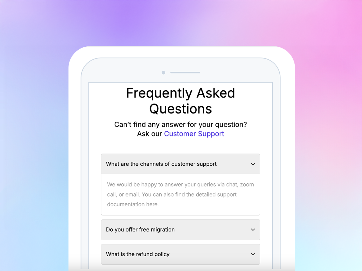 Fully Responsive Design